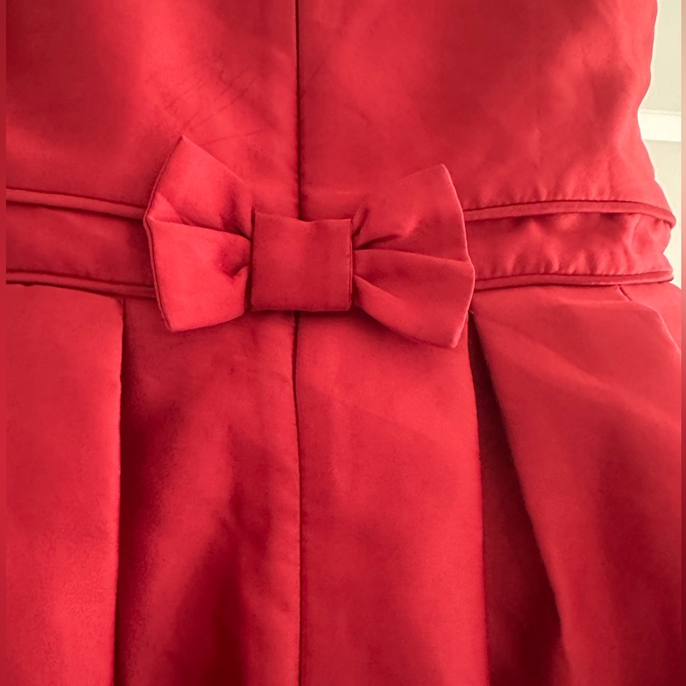 Autograph Red Satin Occassion Dress - Picture 5 of 10